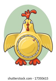 Vector Illustration Of An Egg Timer