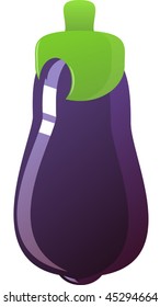 Vector illustration of an Eggplant