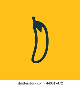Vector illustration of eggplant icon