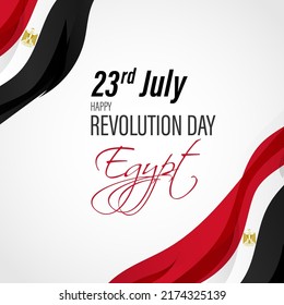 Vector illustration for Egypt Revolution Day