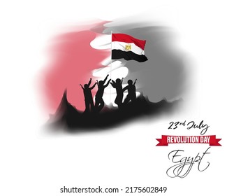 Vector illustration for Egypt Revolution Day