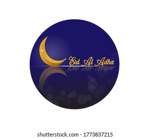 Vektorgrafik von EId Al Adha . abstraktes Design für Karten Banner-Poster-Grüße etc.