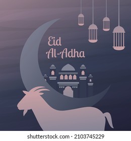 Vector Illustration for Eid Al Adha