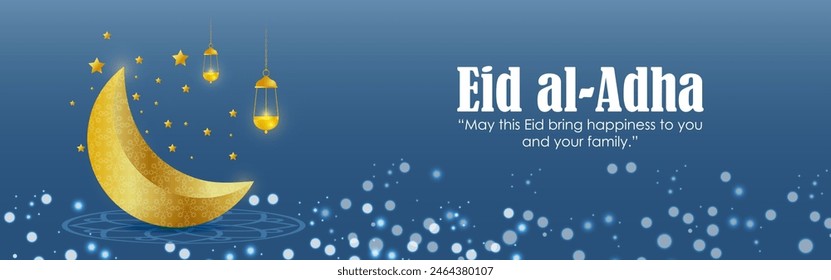 Vector illustration of Eid al Adha social media feed template