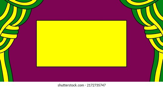 Vector illustration of Eid Islamic decoration knick-knacks