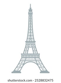 Ilustração vetorial da Torre Eiffel em Paris