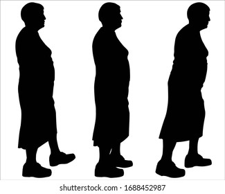 3,623 Older people silhouette Images, Stock Photos & Vectors | Shutterstock