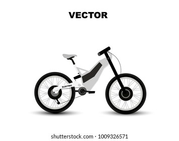 Elektrobike für Vektorgrafik