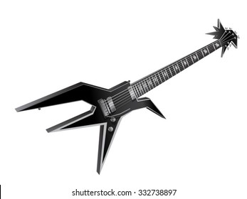 Vector illustration of a Electric Guitar