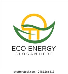 Ilustración vectorial de la Plantilla de diseño de logotipo moderno eléctrico 