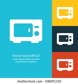 Vector illustration of electric oven icon