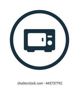 Vector illustration of electric oven icon
