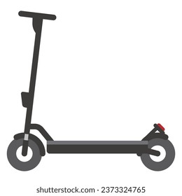 Vector illustration of electric scooter