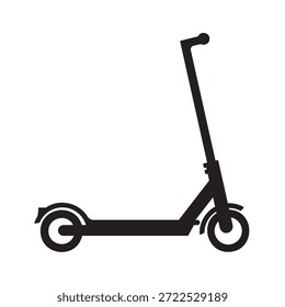 Ilustração vetorial de uma scooter elétrica