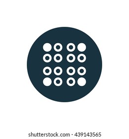 Vector illustration of electric stove icon