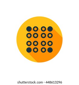 Vector illustration of electric stove icon