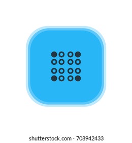 Vector Illustration Of Electric Stove Icon. Beautiful Restaurant Element Also Can Be Used As Cooker  Element.
