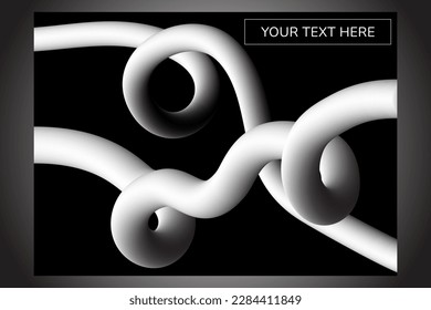 vector and illustration Electric wires cable background 