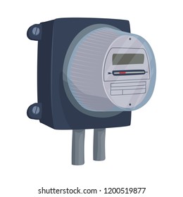Vector illustration of electricity and electric symbol. Set of electricity and energy vector icon for stock.