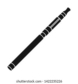 Vector illustration of electronic and filter logo. Collection of electronic and vapor  stock symbol for web.