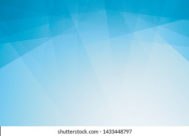 Vector illustration of elegant blue color background with polygonal shapes.
