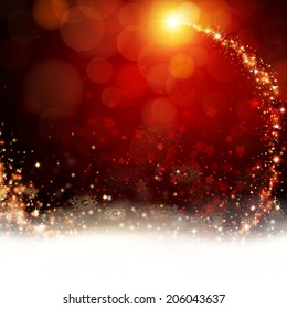 Vector Illustration of an Elegant Bright Background