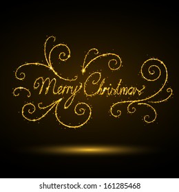 Vector Illustration of an Elegant Christmas Background