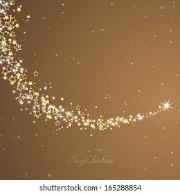 Vector Illustration of an Elegant Christmas Background
