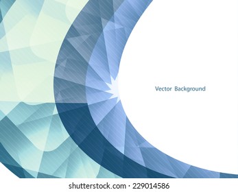 vector illustration of elegant futuristic background with polygonal shapes.