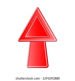 Vector illustration of element and arrow icon. Collection of element and direction stock vector illustration.