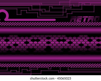 vector illustration of element background