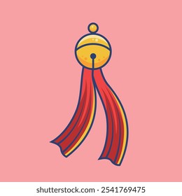 The Vector illustration element: bell