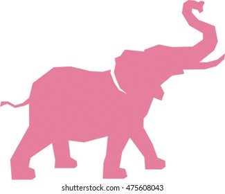 Vector Illustration of an Elephant.