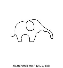 Free Free 291 Elephant Line Drawing Svg SVG PNG EPS DXF File