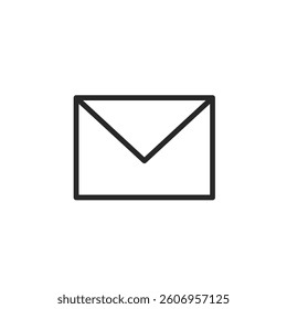 Vector illustration of an e-mail envelope icon