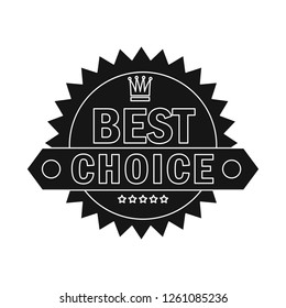 Vector illustration of emblem and badge logo. Set of emblem and sticker vector icon for stock.