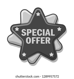 Vector illustration of emblem and badge logo. Collection of emblem and sticker stock symbol for web.