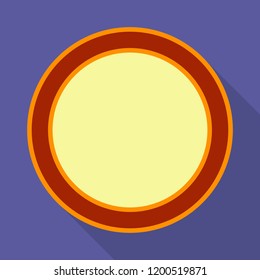 Vector illustration of emblem and badge symbol. Collection of emblem and sticker stock vector illustration.