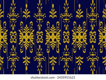 vector illustration embroidery style,traditional seamless embroidery pattern,Seamless pattern for home decorating ideas and fabric printing,textile decoration,interior,clothing,fashion printing,