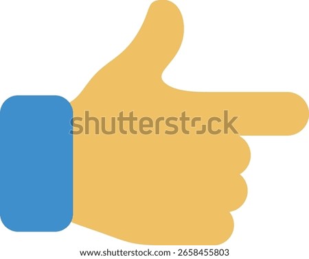 Vector Illustration Emoji Icon pointing