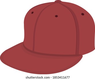 Vektorgrafik der Emotionen eines roten Hutes