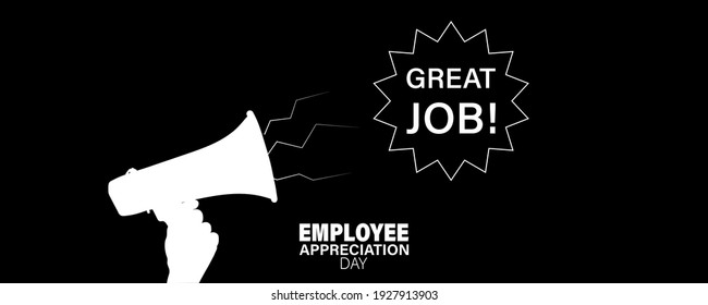 Vector Illustration employee appreciation day MARCH 5