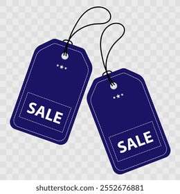 ilustração vetor vazio preço navy terno para rótulo, tag, cupom, desconto e orçamento.	
