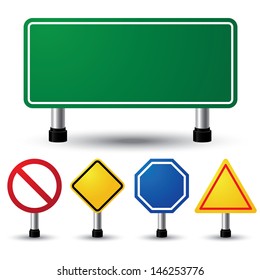 Vector illustration of empty sign