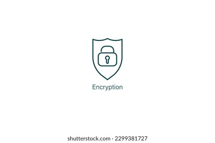 Vector Illustration of Encryption: Protecting Your Data with Advanced Security