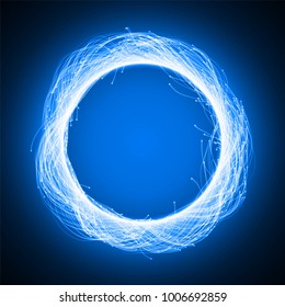 vector illustration of energy ring