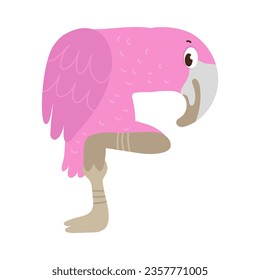 Vector illustration of the English letter in the form of an animal. Template for a logo. Element to compose your own phrase.