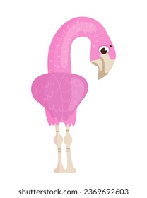 Vector illustration of the English letter in the form of an animal. Template for a logo. Element to compose your own phrase.