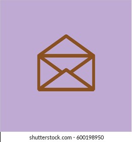 Vector illustration of Envelope icon or symbol
