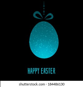 Vector illustration (eps 10) of Easter design template
